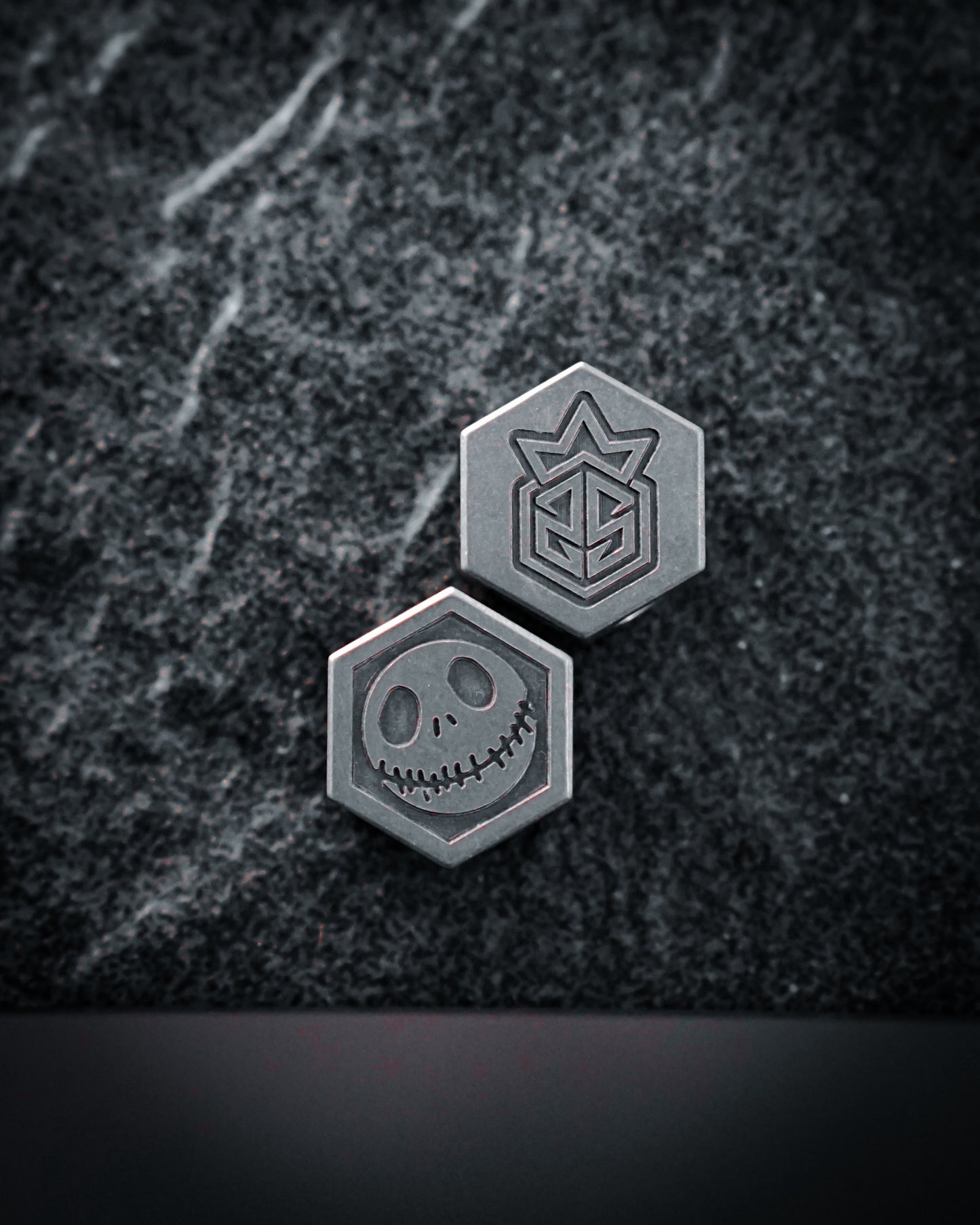 Titanium Hex beads - Halloween