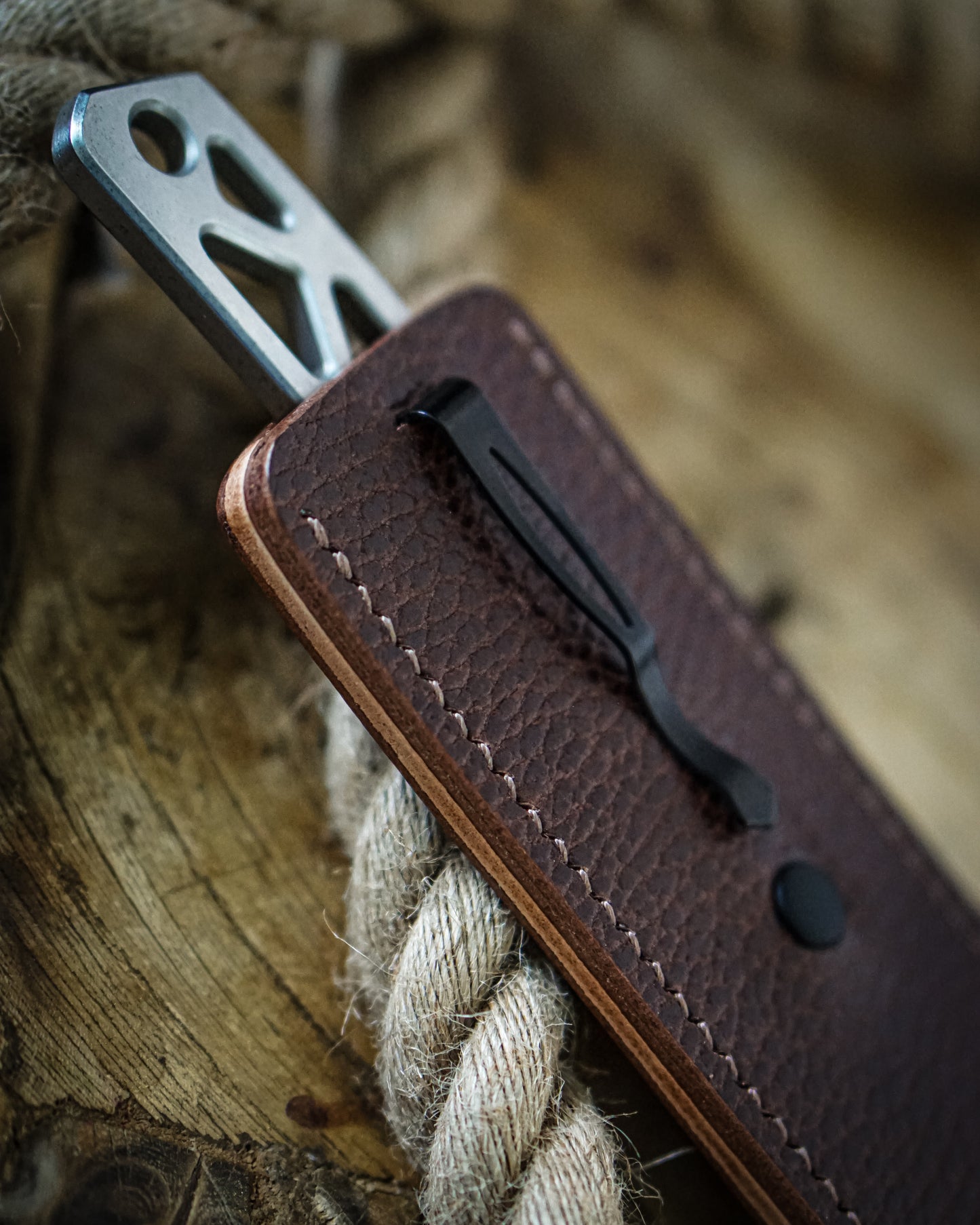 LRFT Leather Pocket Sheath