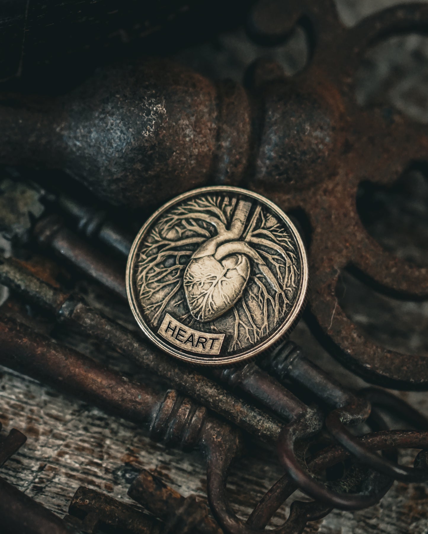 Head or Heart Decision Coin