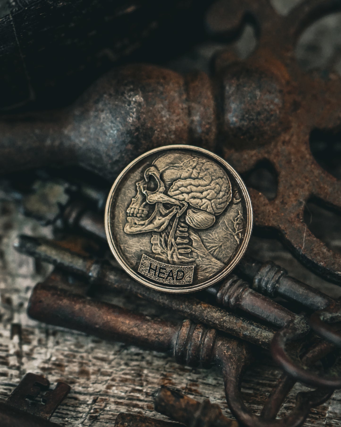 Head or Heart Decision Coin
