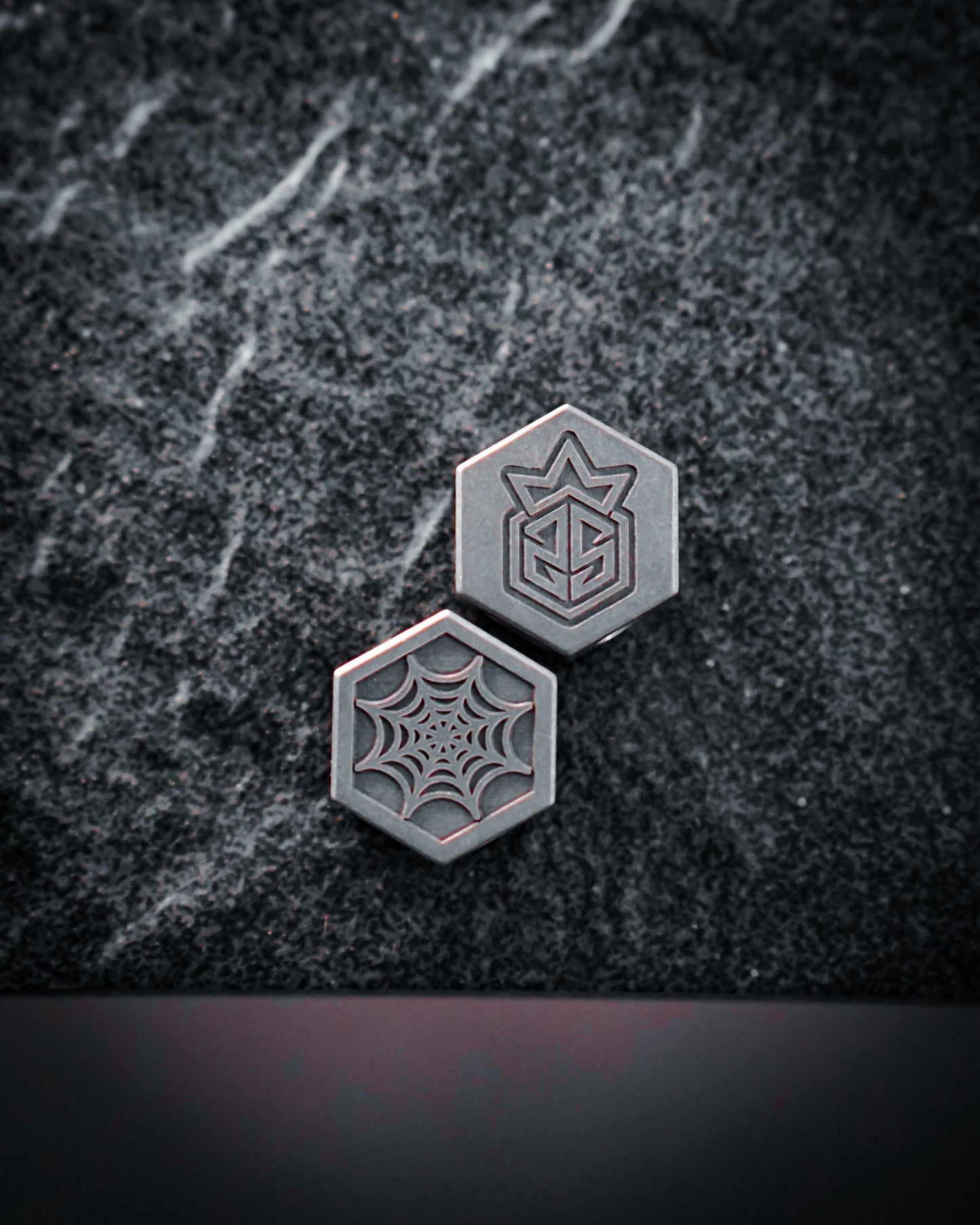 Titanium Hex beads - Halloween
