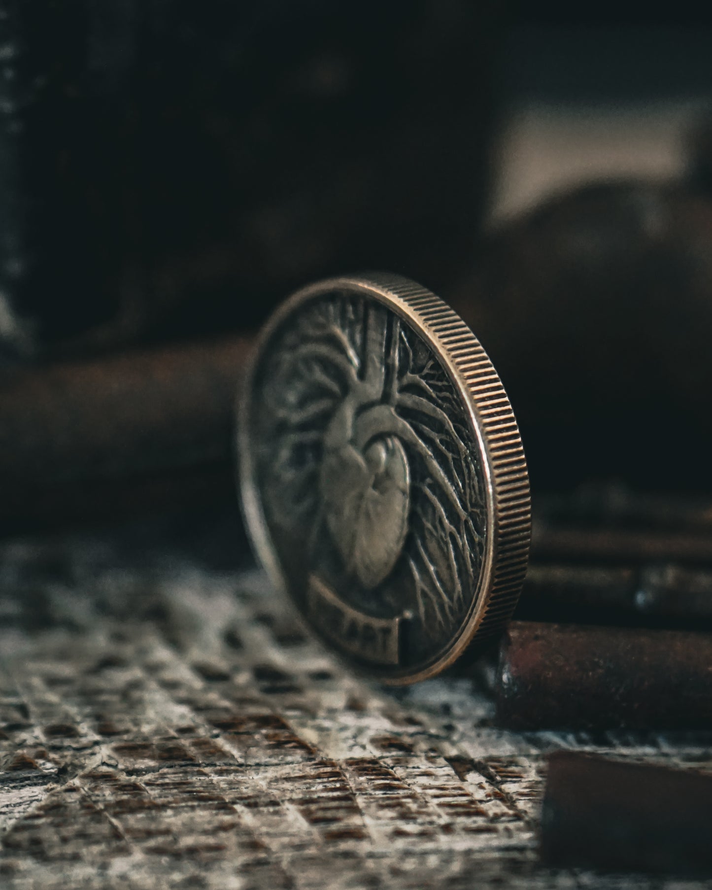 Head or Heart Decision Coin