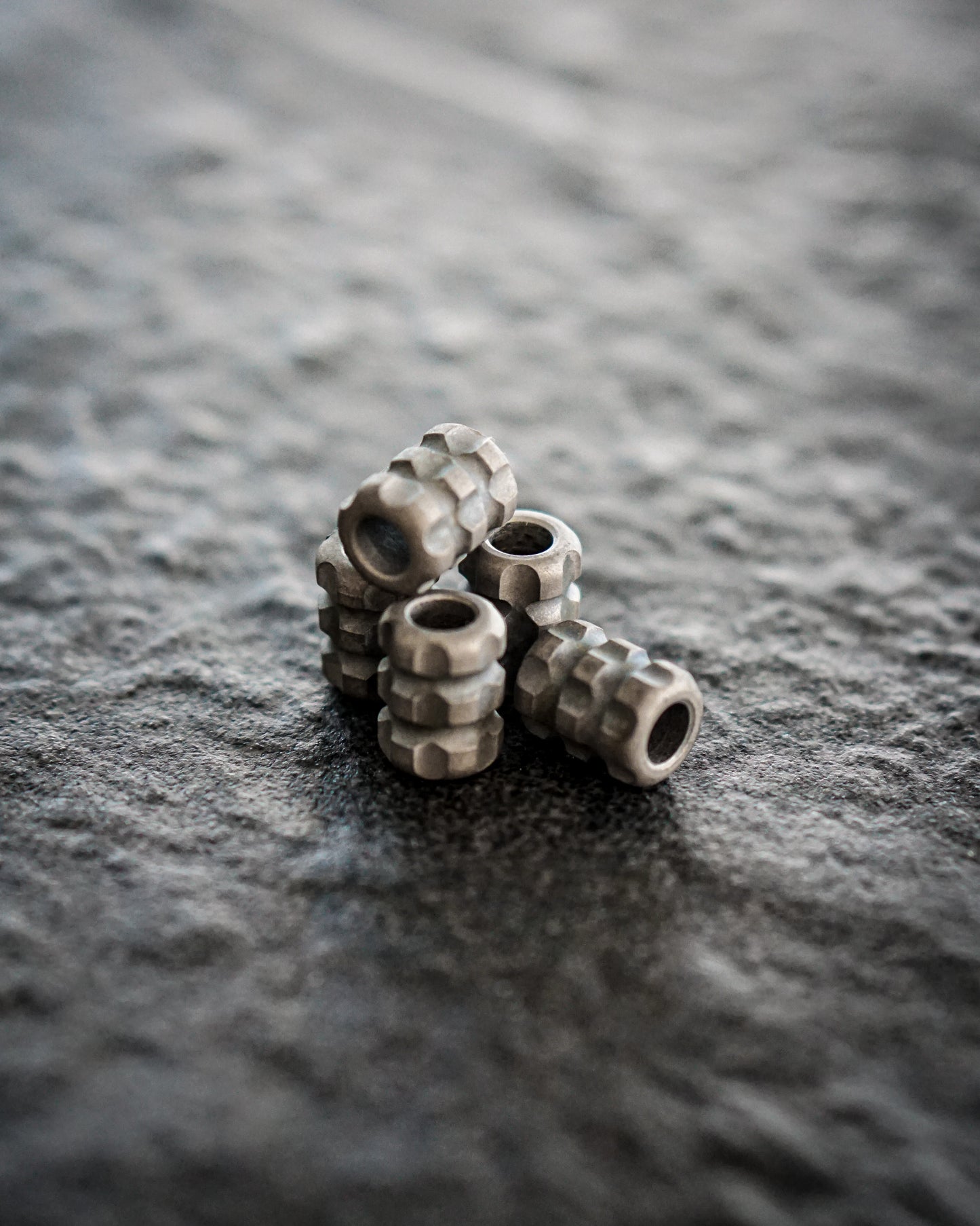 Titanium Grenade Beads