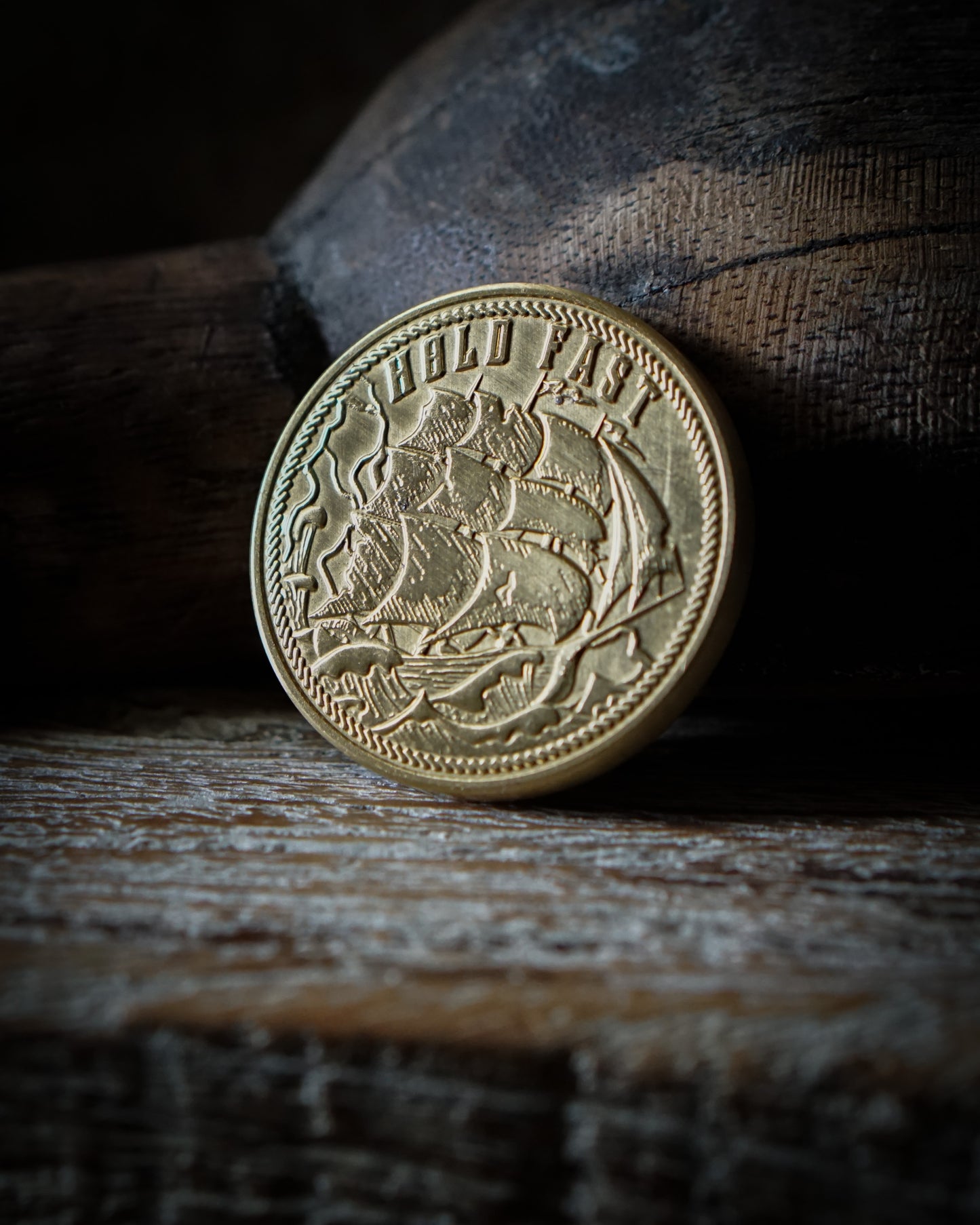 Hold Fast Reminder EDC Coin