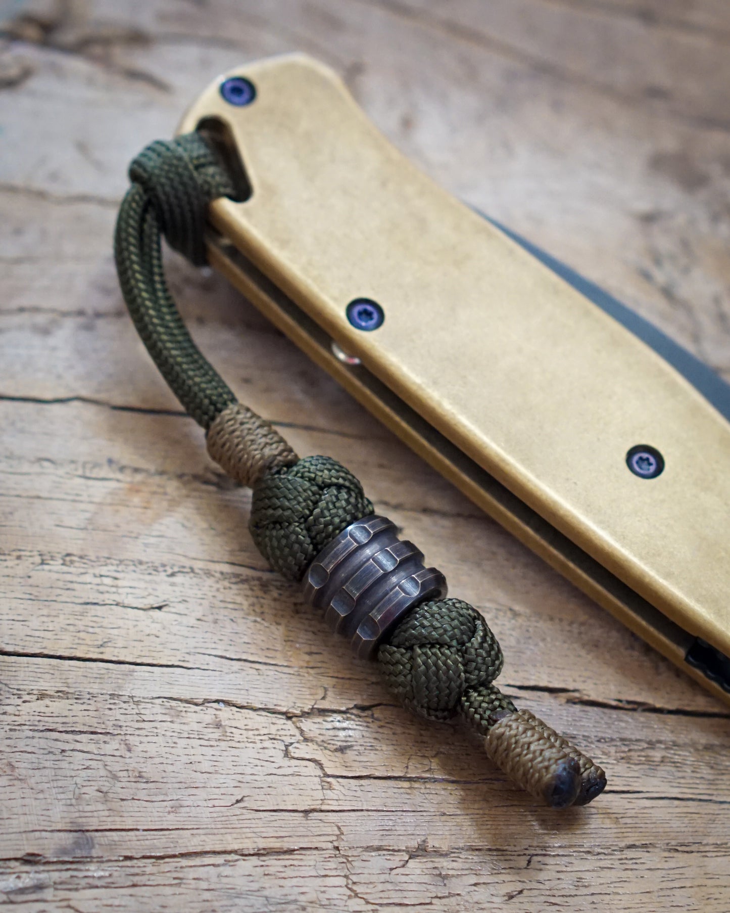 Machine Brass bead Lanyard