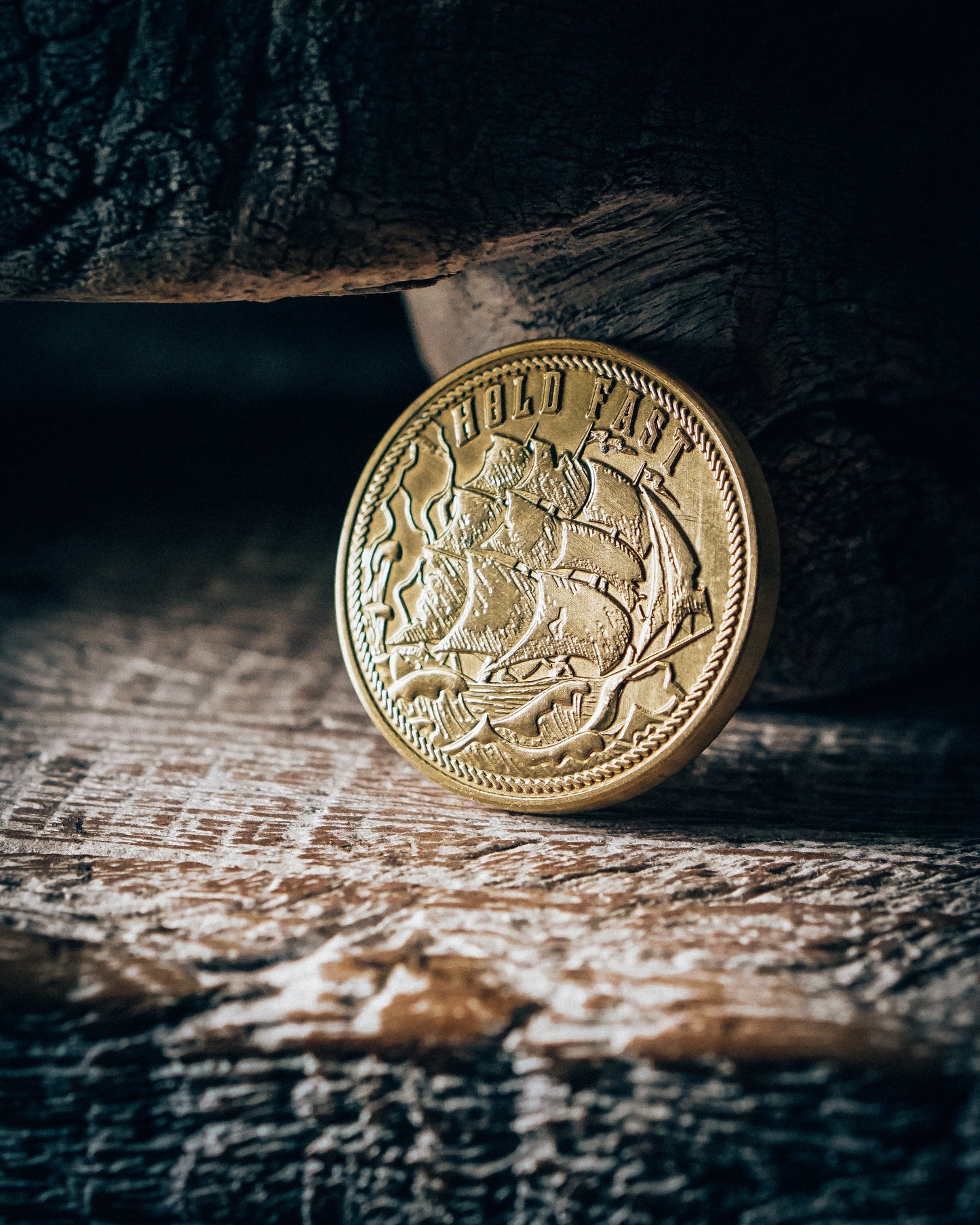 Hold Fast Reminder EDC Coin
