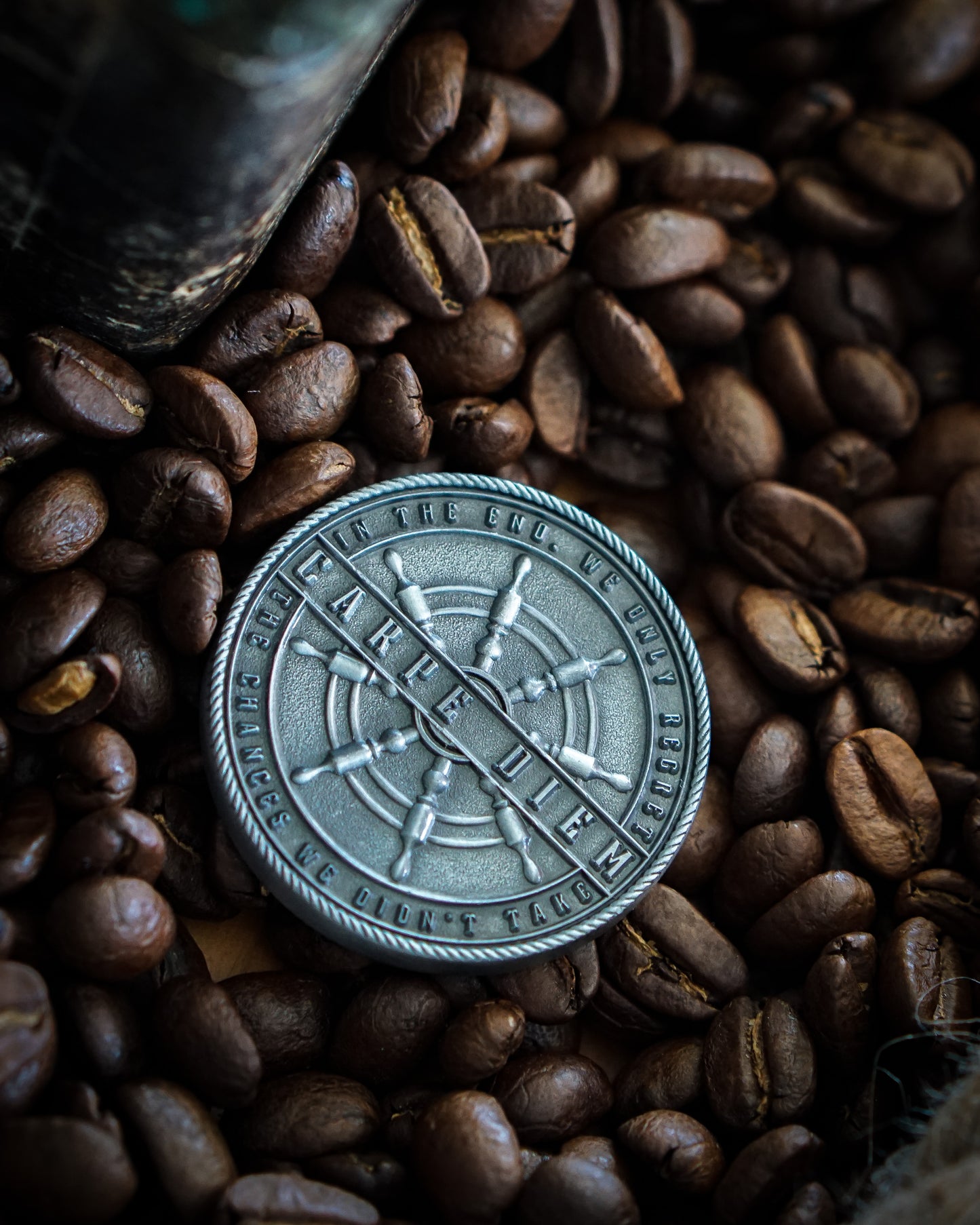 Carpe Diem Reminder EDC coin
