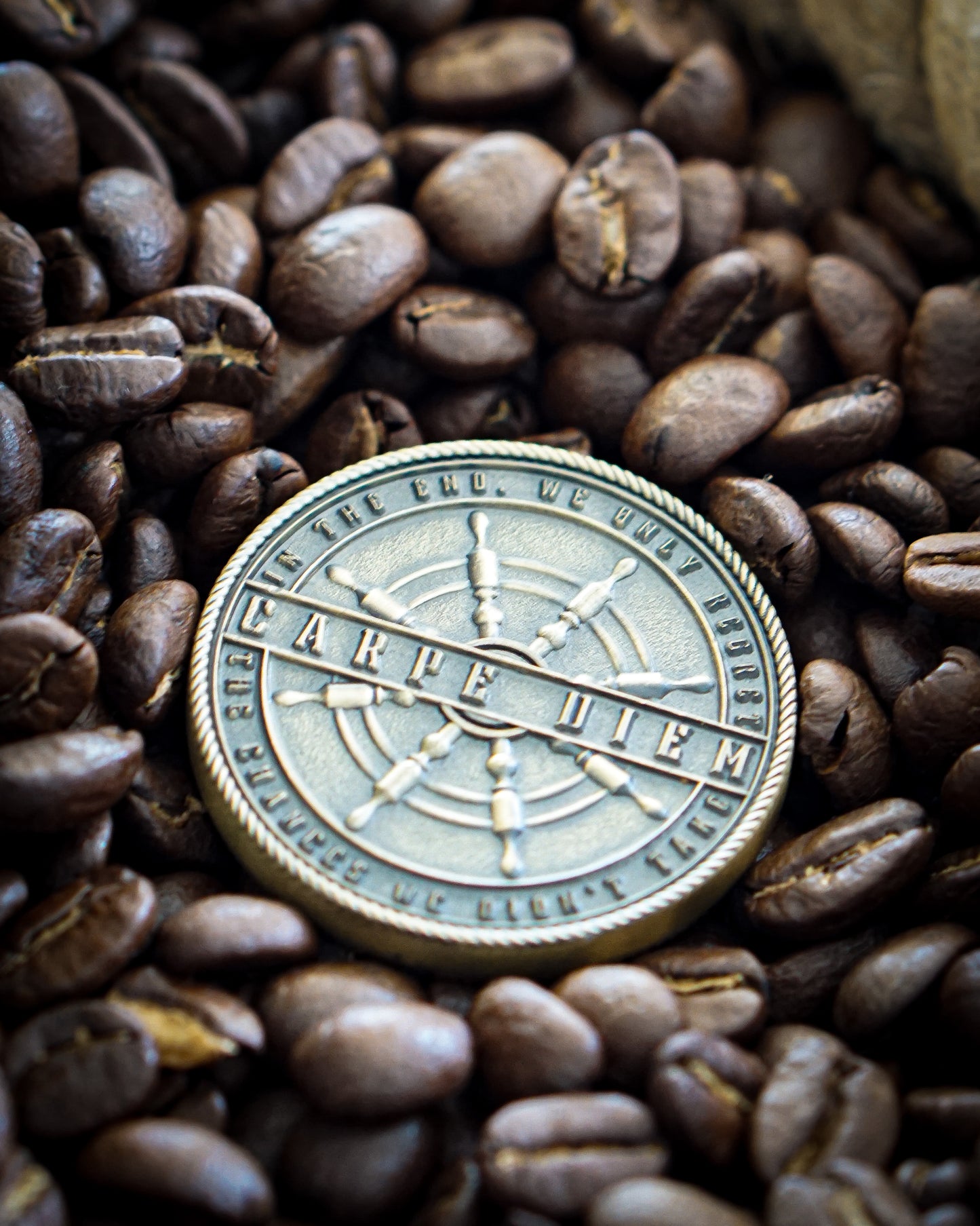 Carpe Diem Reminder EDC coin