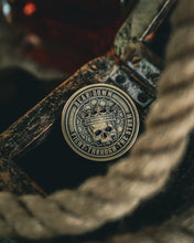 Load image into Gallery viewer, Hold Fast - Deep Cut Brass Coin
