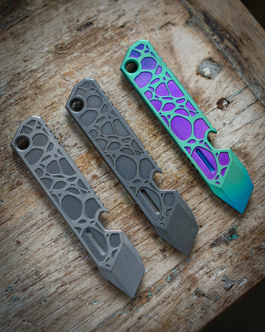 Kronos V2 Titanium Prybar Tool - BioMesh Edition