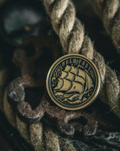 Load image into Gallery viewer, Hold Fast - Deep Cut Brass Coin

