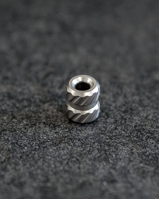 Titanium Sprocket Beads