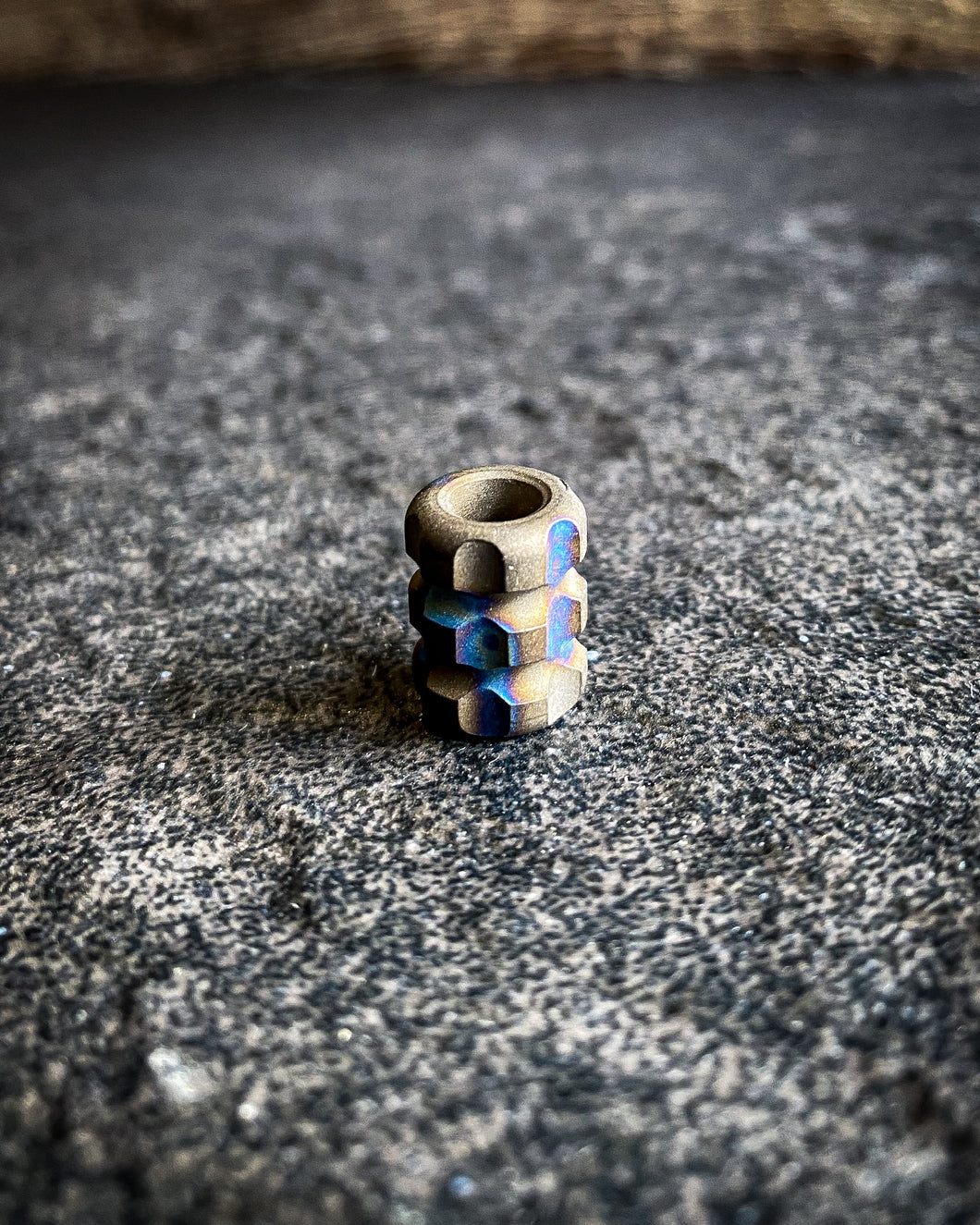 Titanium Grenade Beads