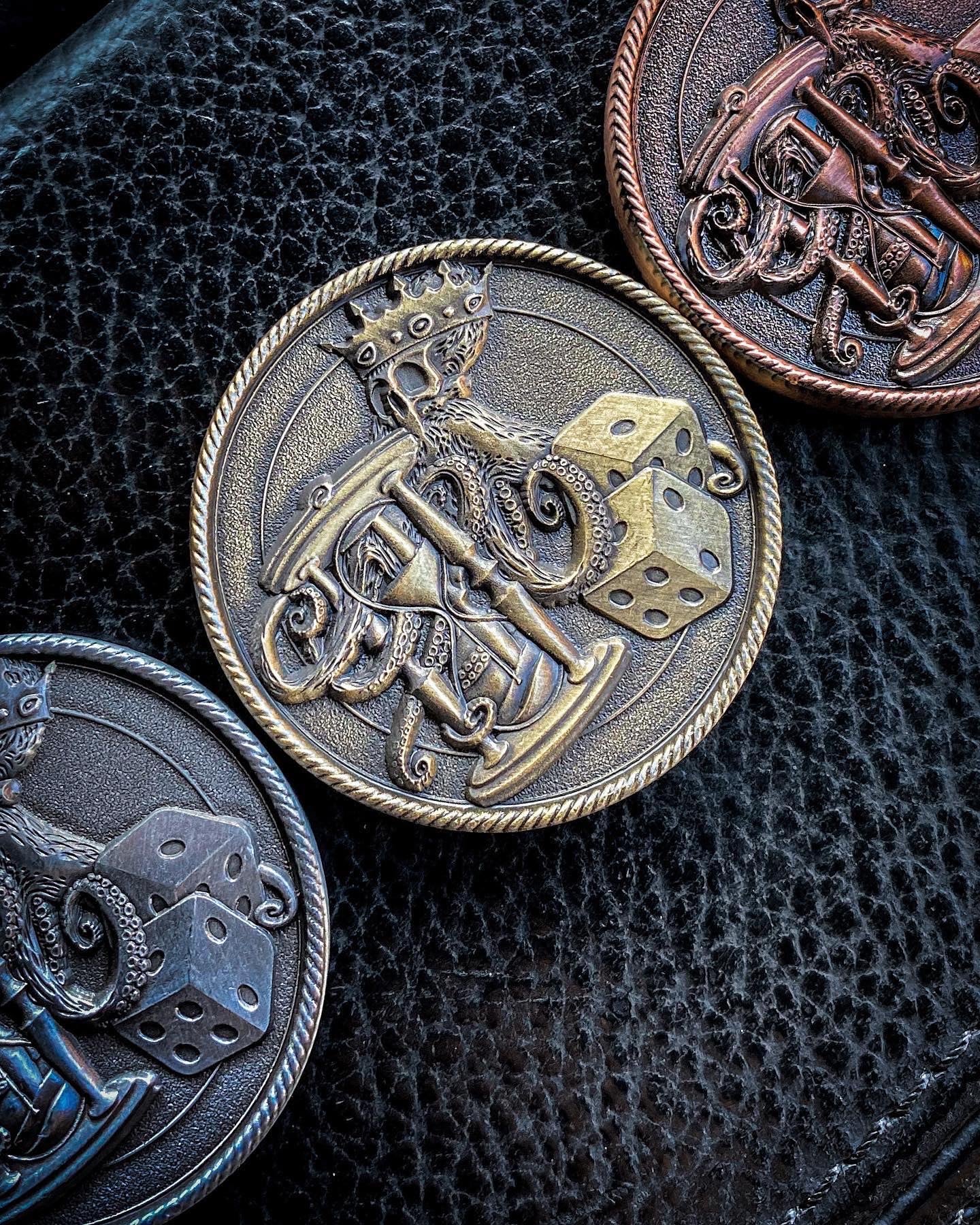 Carpe Diem Reminder EDC coin