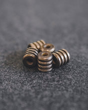 Load image into Gallery viewer, Brass Dark Patina Beads
